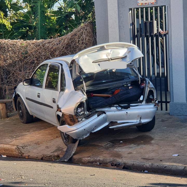 Foto 6 de 8 — Susto: crianças ficam feridas após acidente em Matão; veja fotos